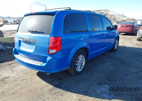 2015 Dodge Grand Caravan Sxt z USA, uszkodzony, nr VIN 2C4RDGCG0FR581821